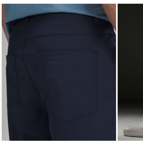 Lululemon Navy Men’s ABC Pant Trouser - Picture 4 of 7